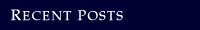 Recent Posts
